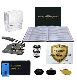 WA-NOTARY-KIT-3 - WA Notary Stamp Professional Kit - Rectangle Seal