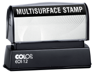 Order the Colop EOS 12 Multi-Surface Stamp with your choice of 3 bright ink colors. Free same day shipping. Excellent customer service. No sales tax - ever.