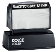 Order the Colop EOS 30 Multi-Surface Stamp with your choice of 11 bright ink colors. Free same day shipping. Excellent customer service. No sales tax - ever.