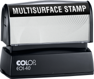 Order the Colop EOS 40 Multi-Surface Stamp with your choice of 11 bright ink colors. Free same day shipping. Excellent customer service. No sales tax - ever.