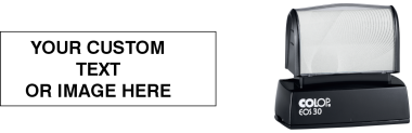 Order the Colop EOS 30 Pre-Inked Stamp with your choice of 11 bright ink colors. Free same day shipping. Excellent customer service. No sales tax - ever.